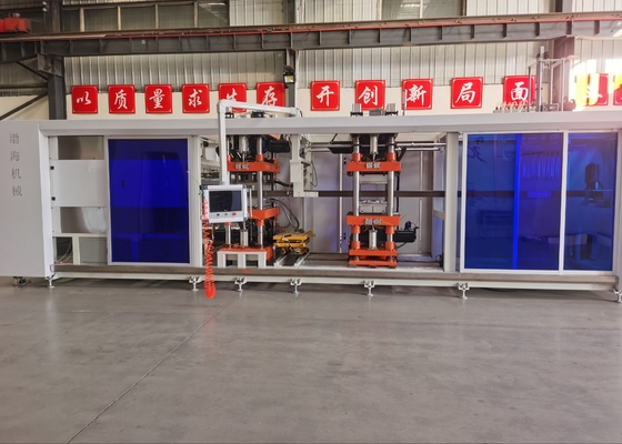Multi Station Servo 0.15mm Blister Vacuum Forming Machine Auto For Food Container