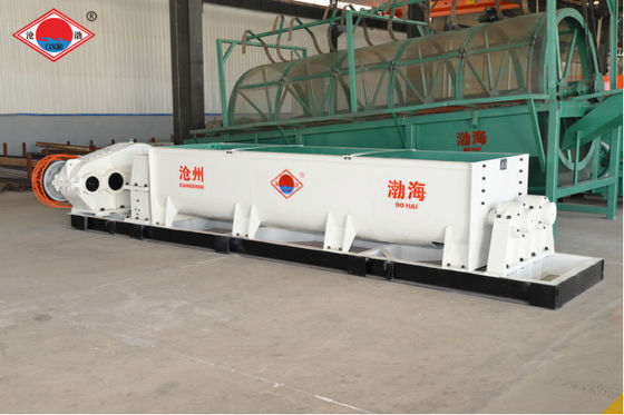 Double Shaft Mixer Wall Non Sticky Brick Extruder Machine