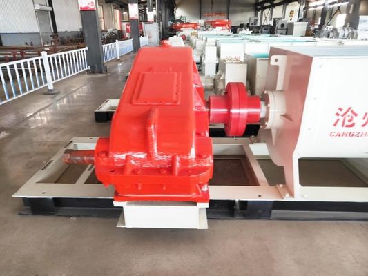 Large Output Single Axle Stirring Brick Extruder Machine