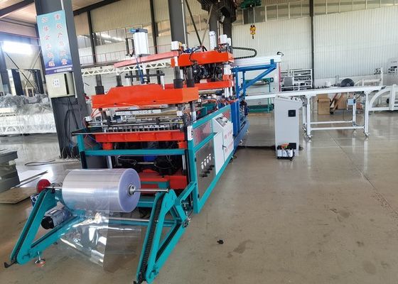 機械自動タッチスクリーンを形作るコップのふたのThermoformingのまめは制御した